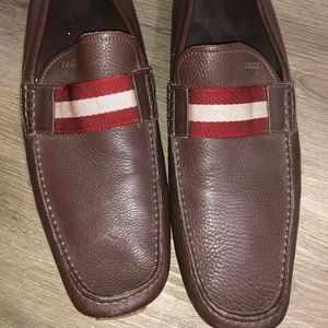 Used Bally Men’s drivers made in Italy size 13